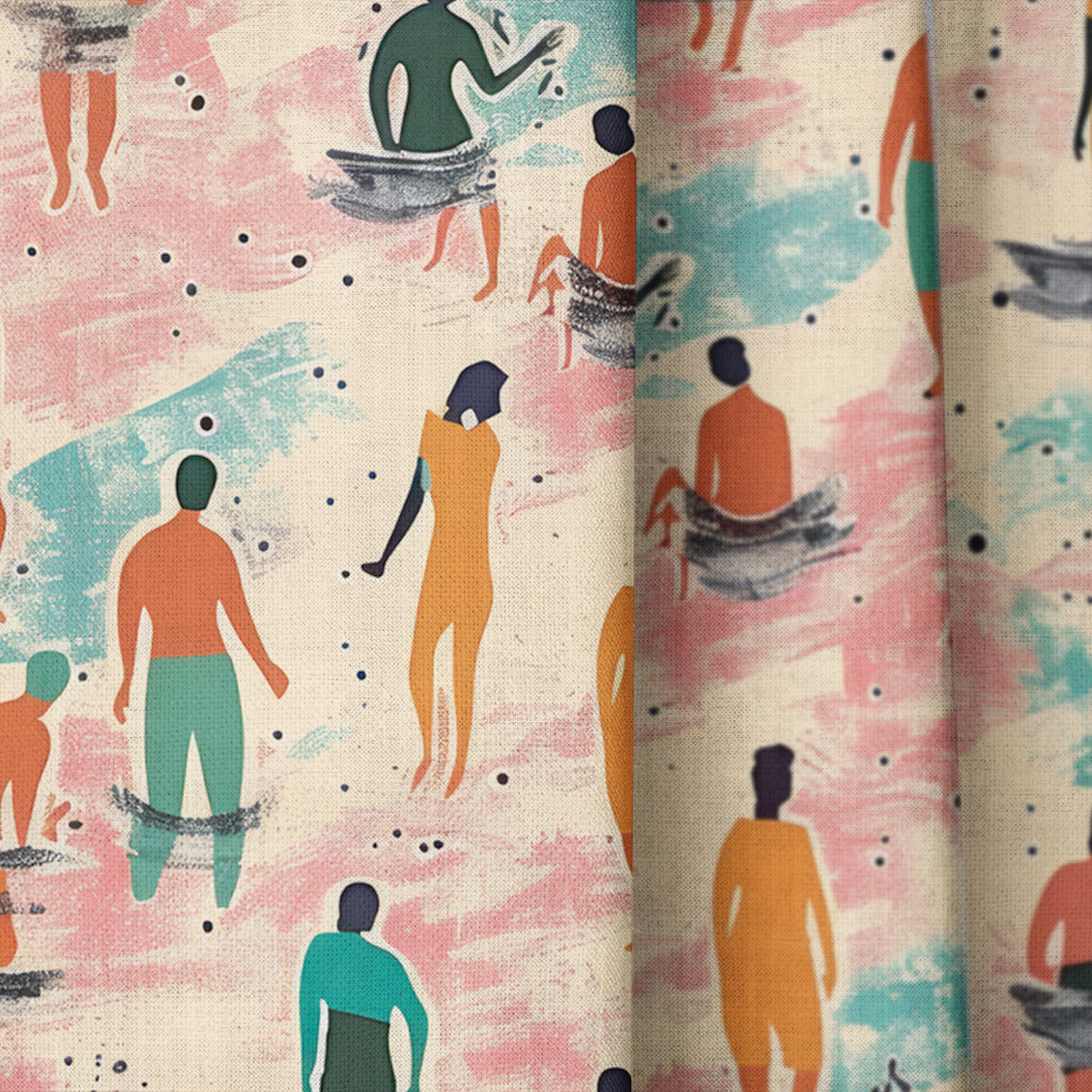 Sandy Shores Gathering - Drapery — close up