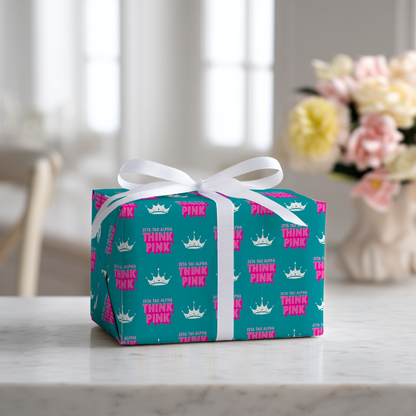 Think Pink Royalty - Wrapping Paper