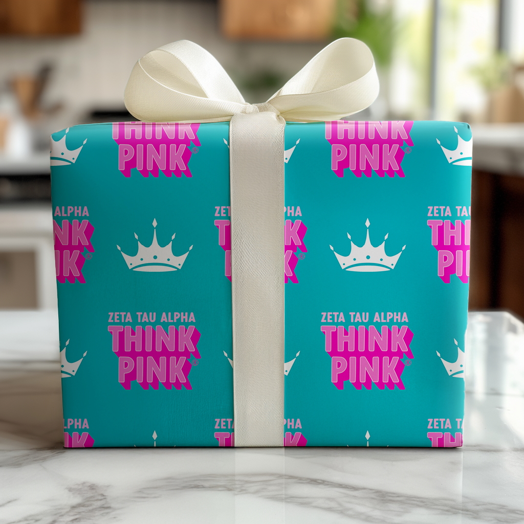 Think Pink Royalty - Wrapping Paper