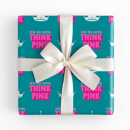 Think Pink Royalty - Wrapping Paper