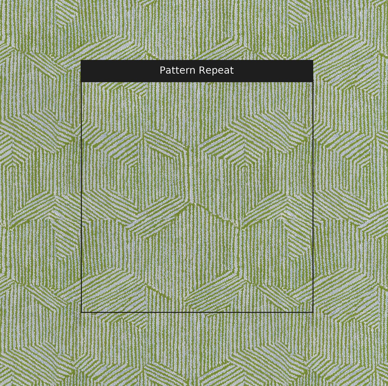 Lemon Park x Kenz Kustomz Cabana Fabric by the Yard — pattern repeat