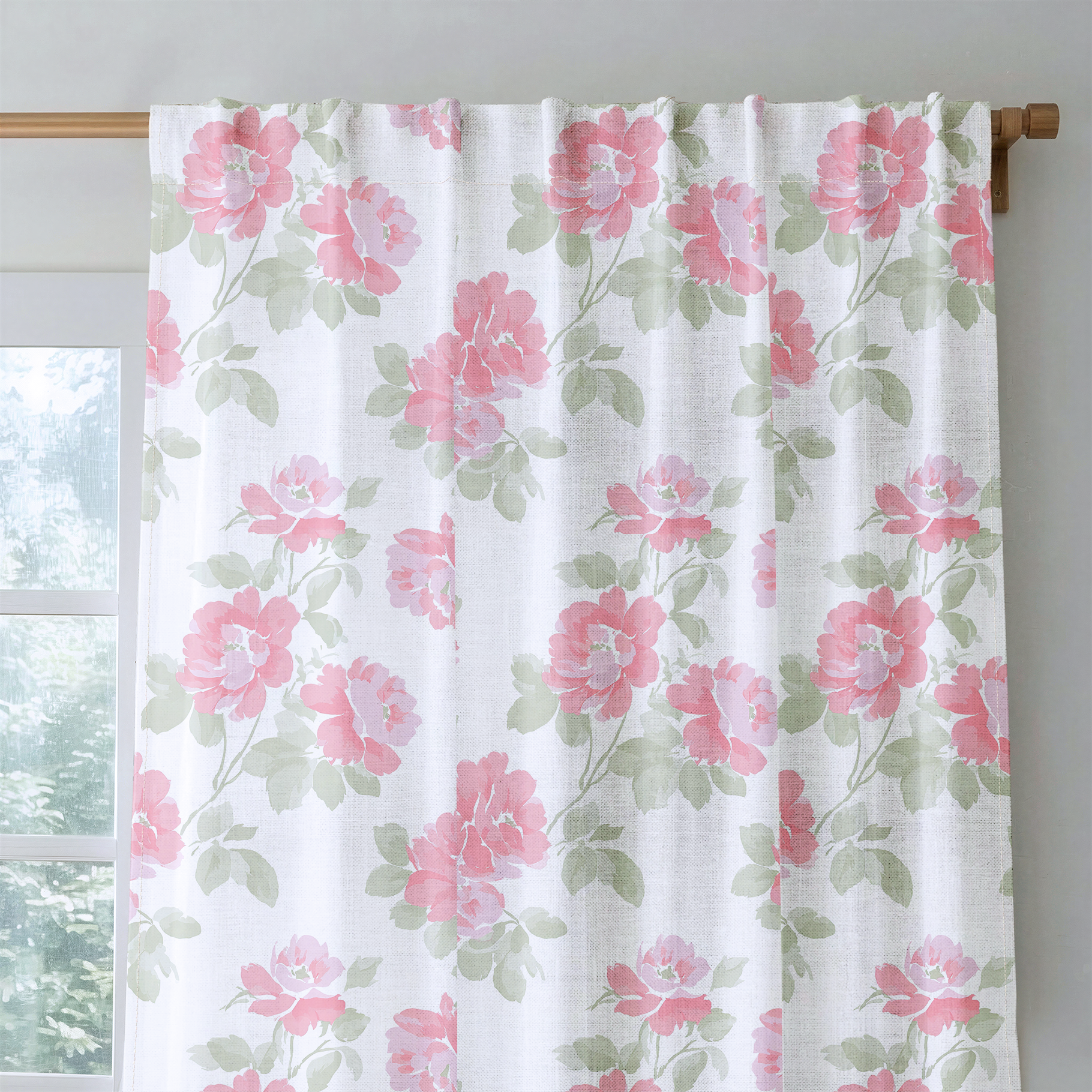 Rosewood Cottage - Drapery — rod