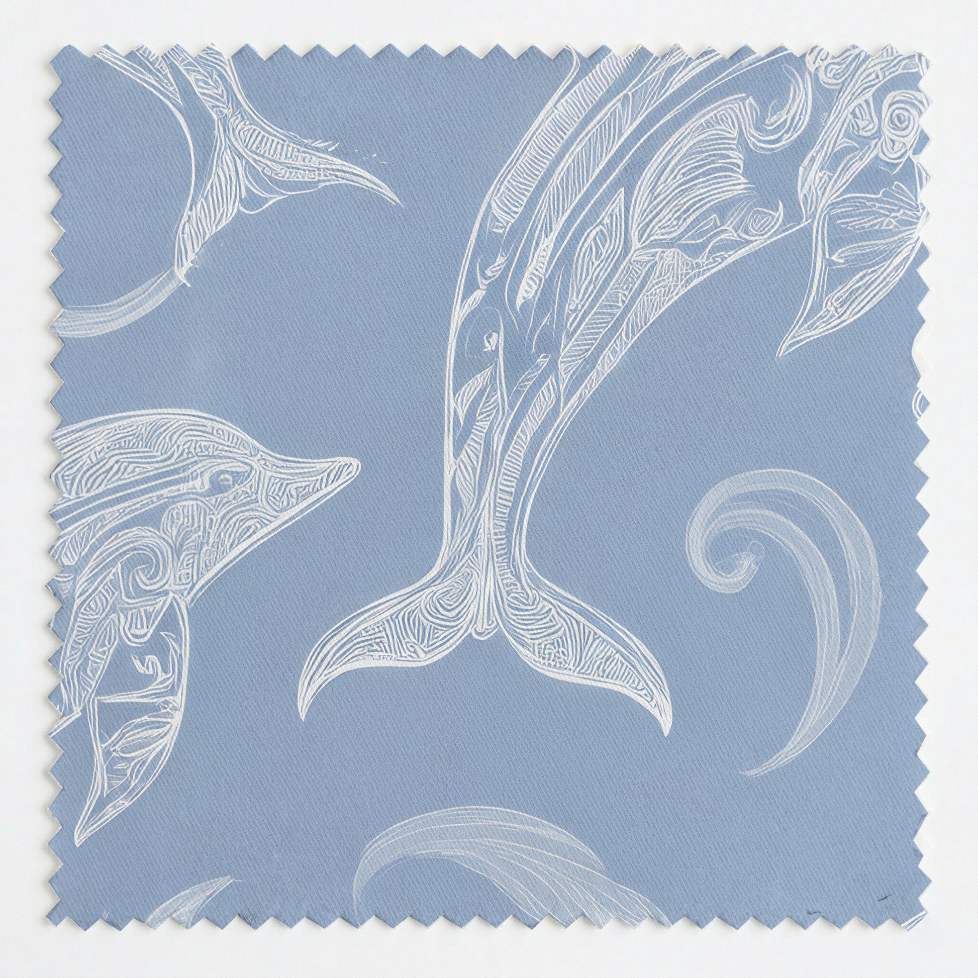 Swim With Dolphins Fabric by the Yard