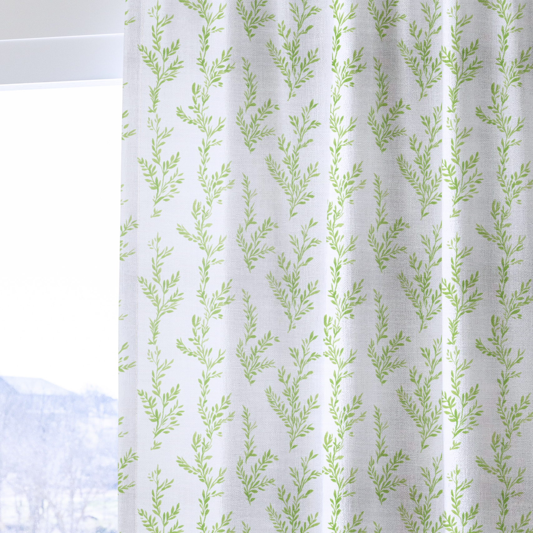 Early Sprouts - Drapery — one panel