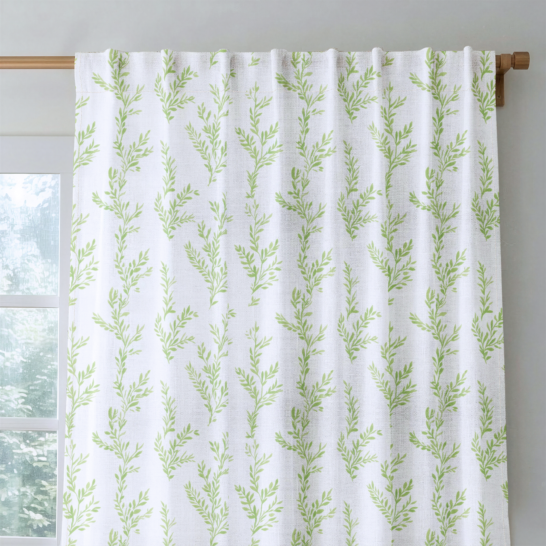 Early Sprouts - Drapery — rod