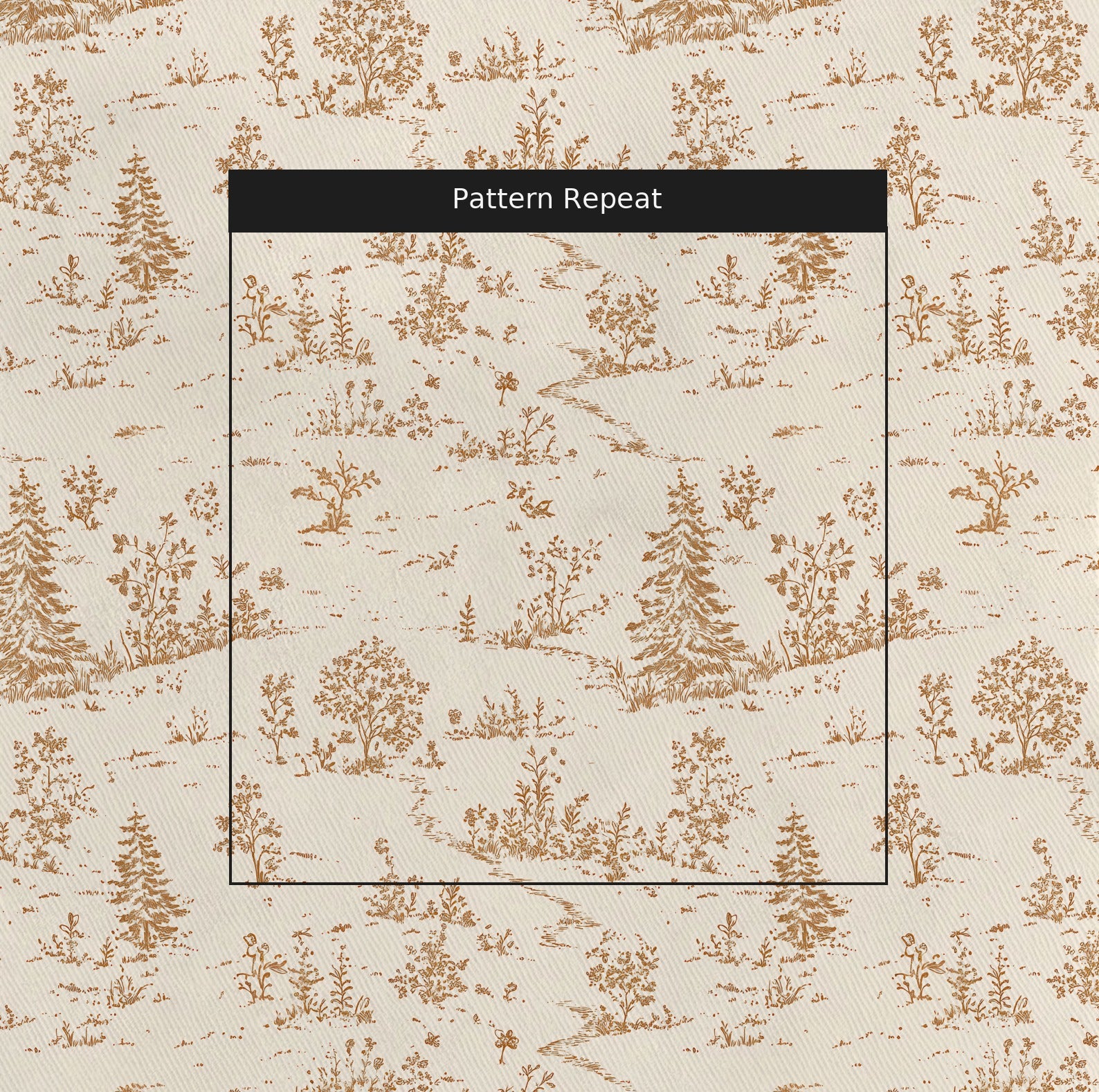 Wayne Fabric by the Yard — pattern repeat