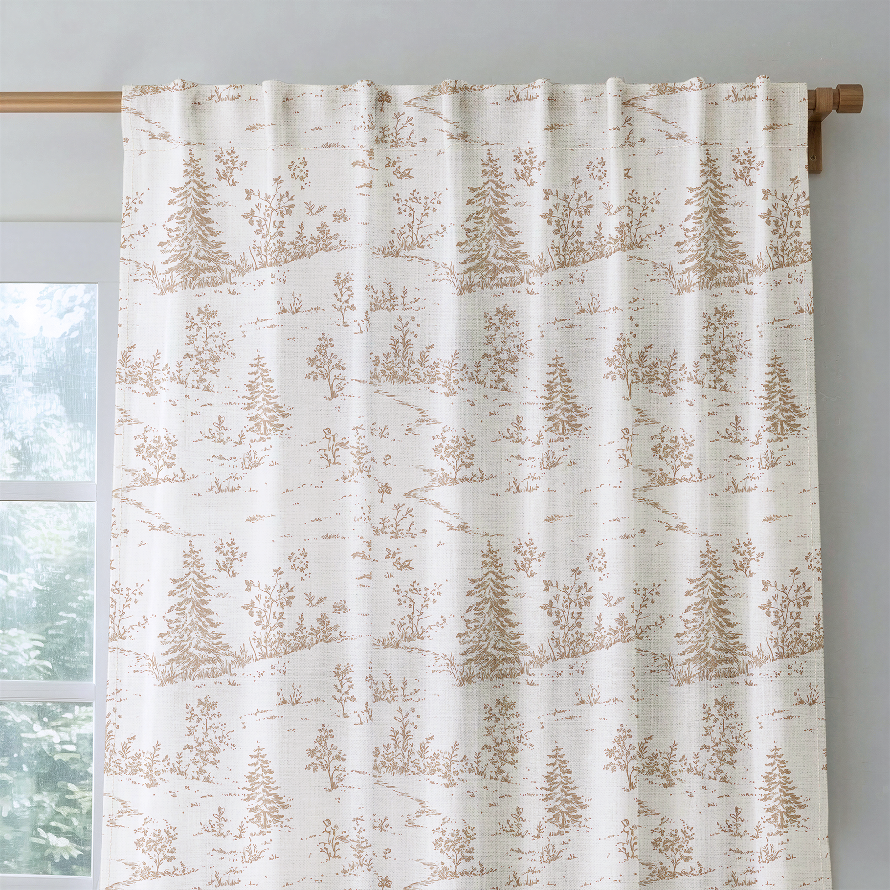 Wayne - Drapery — rod