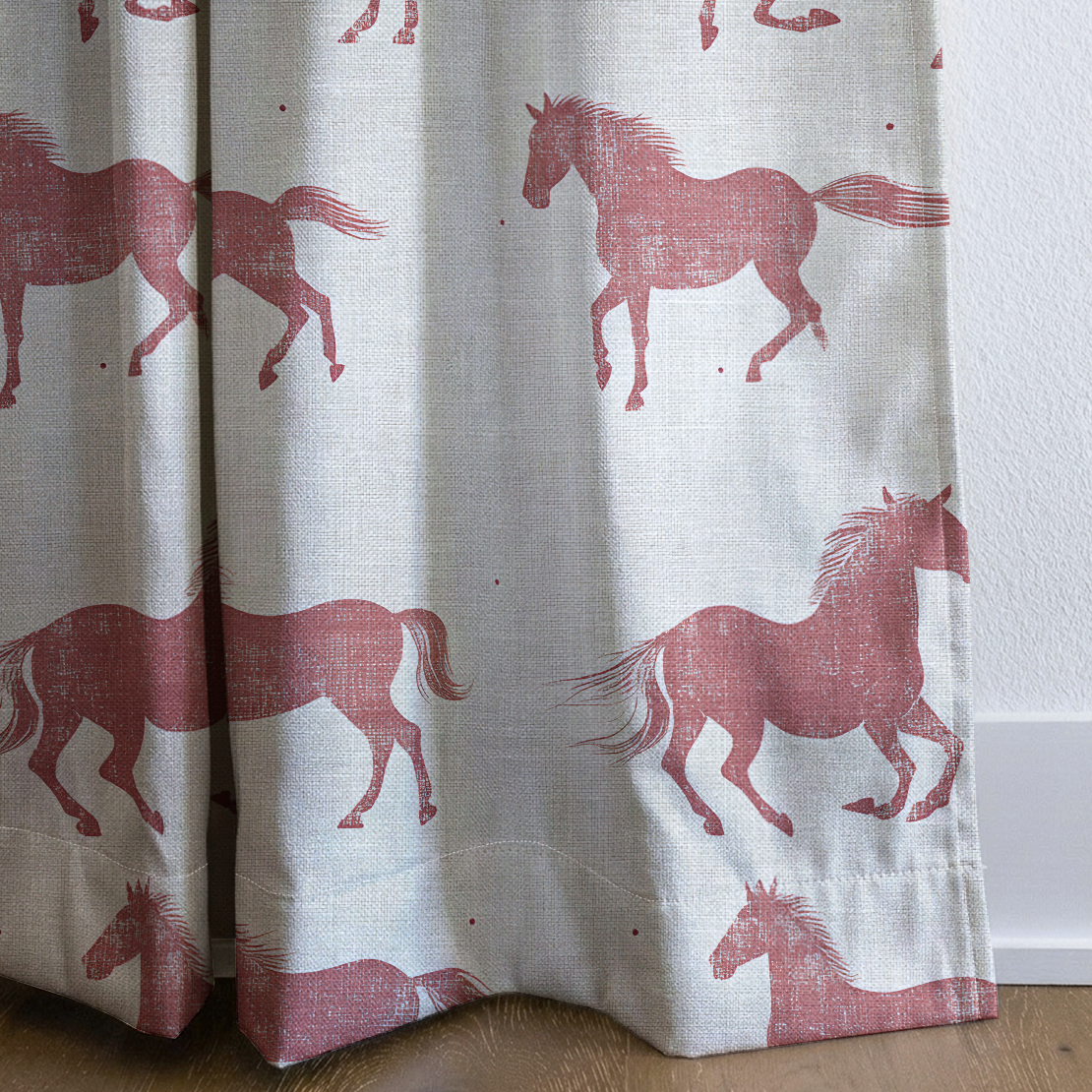 Wild & Free - Drapery — corner closeup