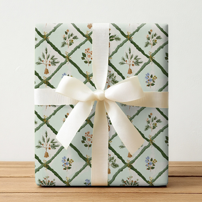 Velvet Evergreen - Wrapping Paper