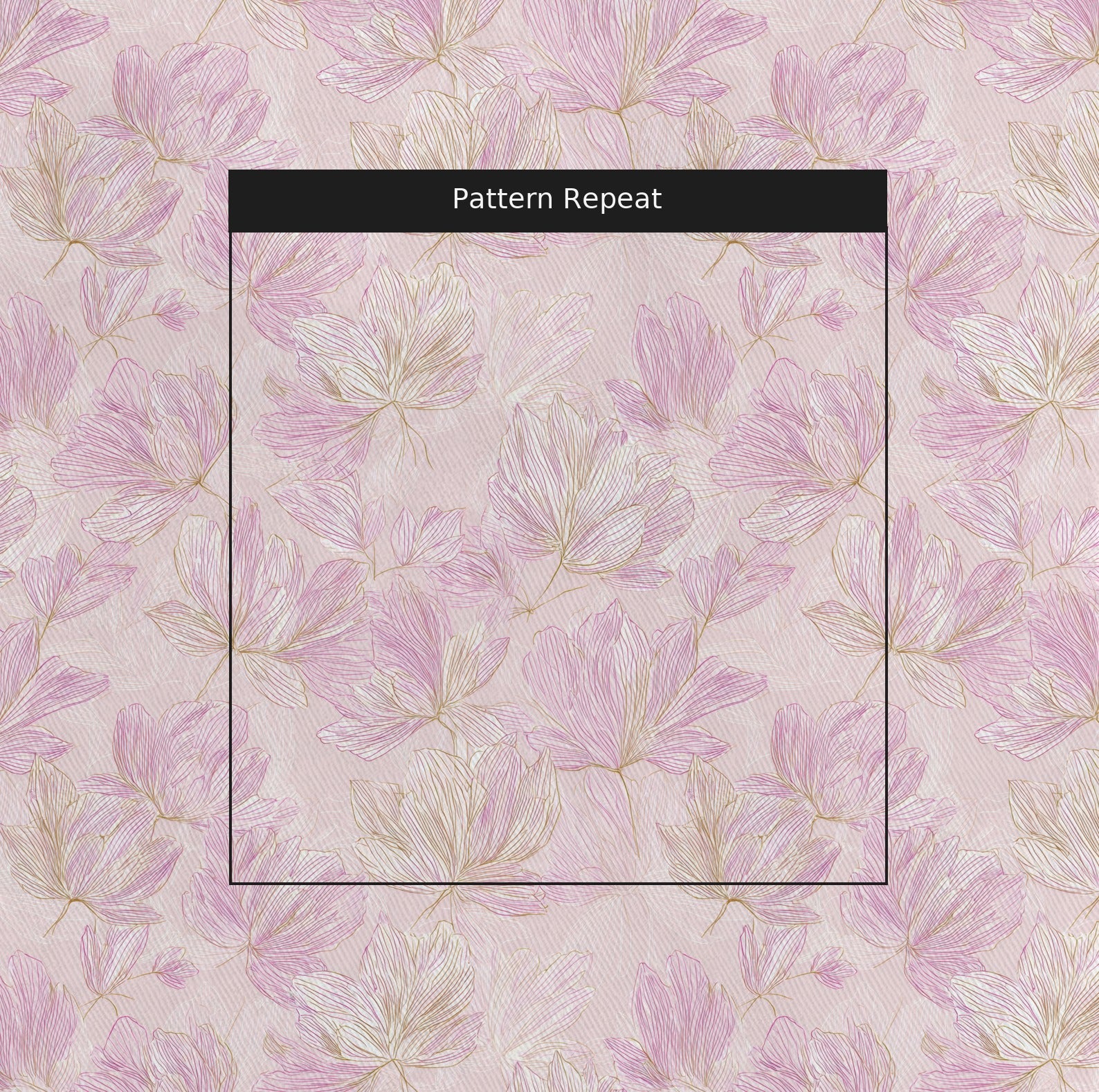 Raspberry Lemonade Fabric by the Yard — pattern repeat