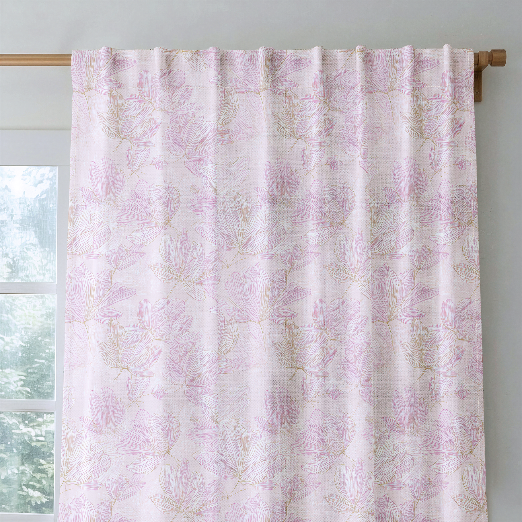 Raspberry Lemonade - Drapery — rod