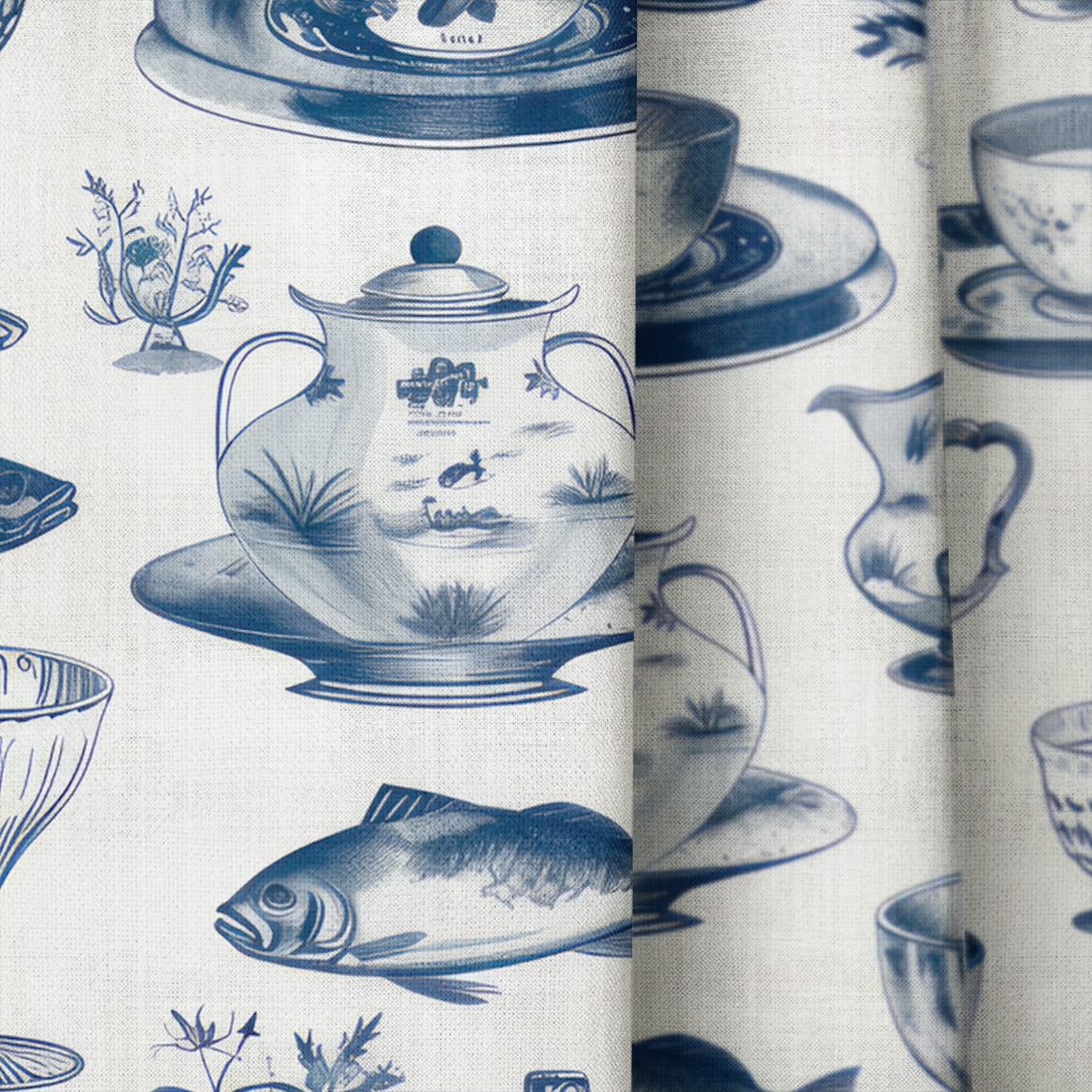 Eleanor's Elegance - Drapery — close up
