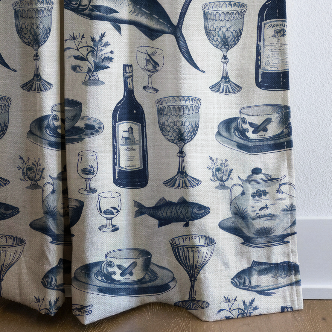 Eleanor's Elegance - Drapery — corner closeup
