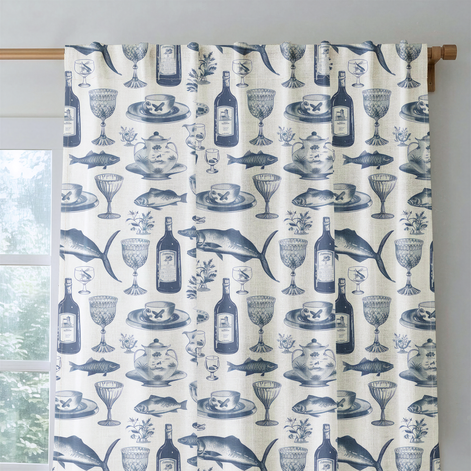 Eleanor's Elegance - Drapery — rod