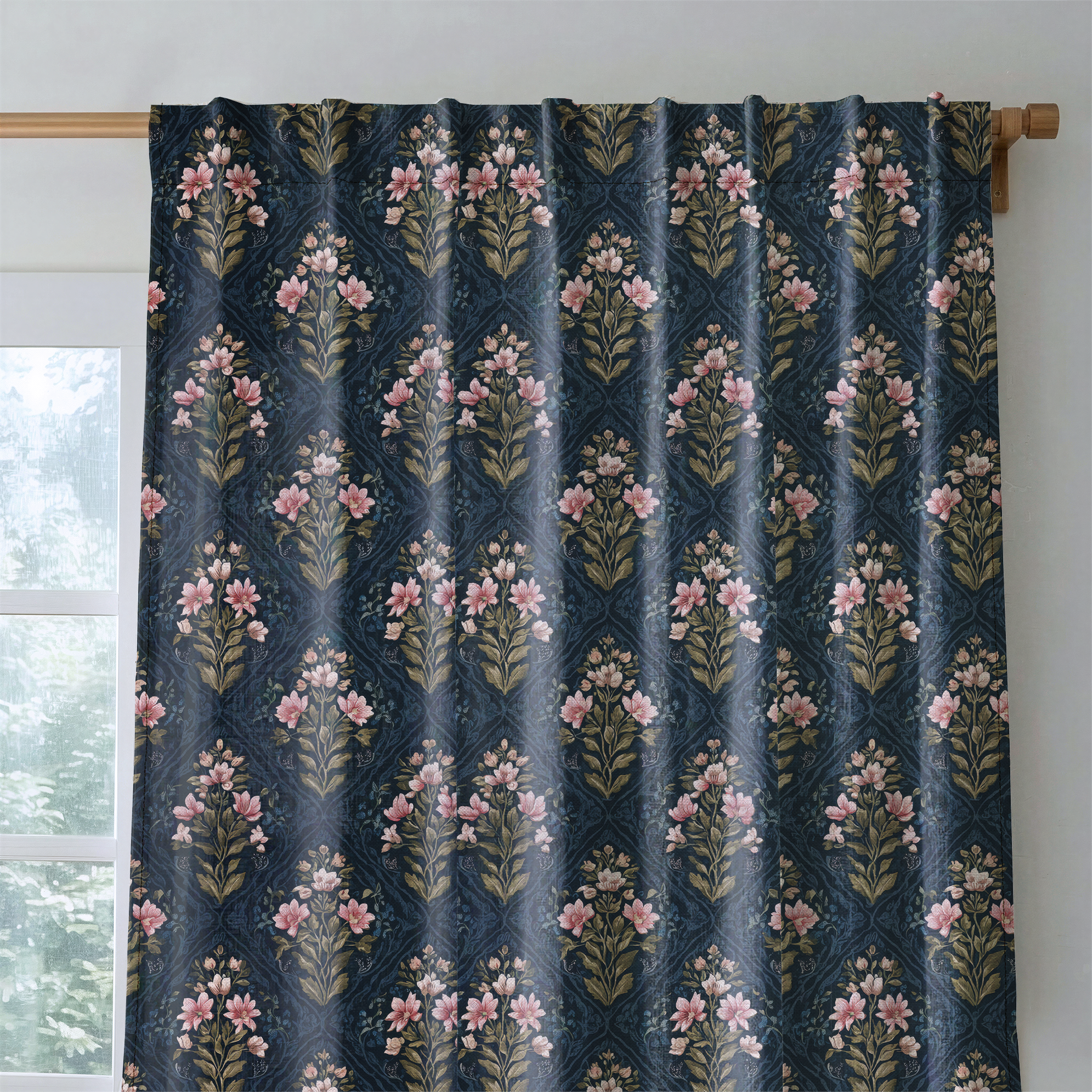 Dahlia Court - Drapery — rod