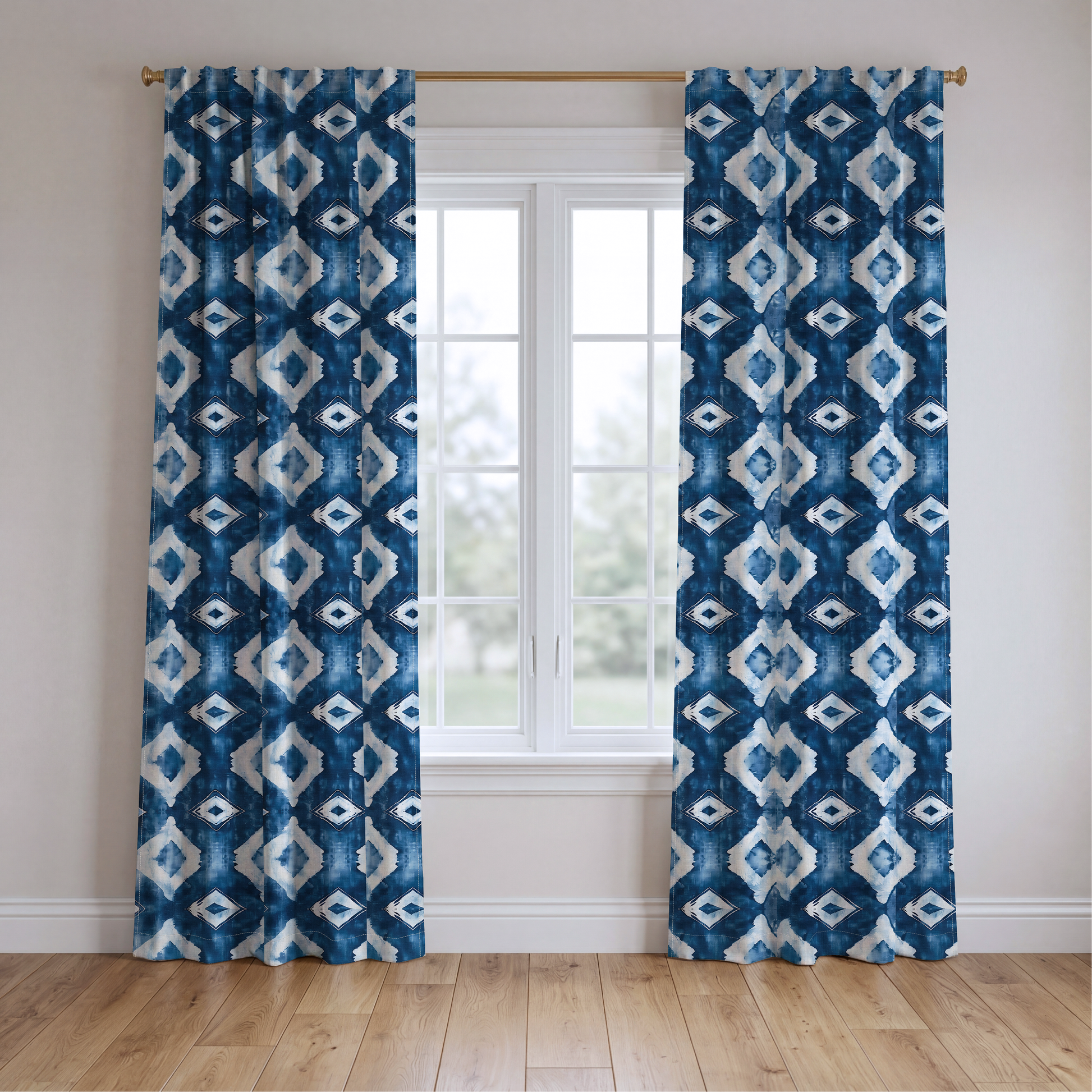 Brandy - Drapery — two panels