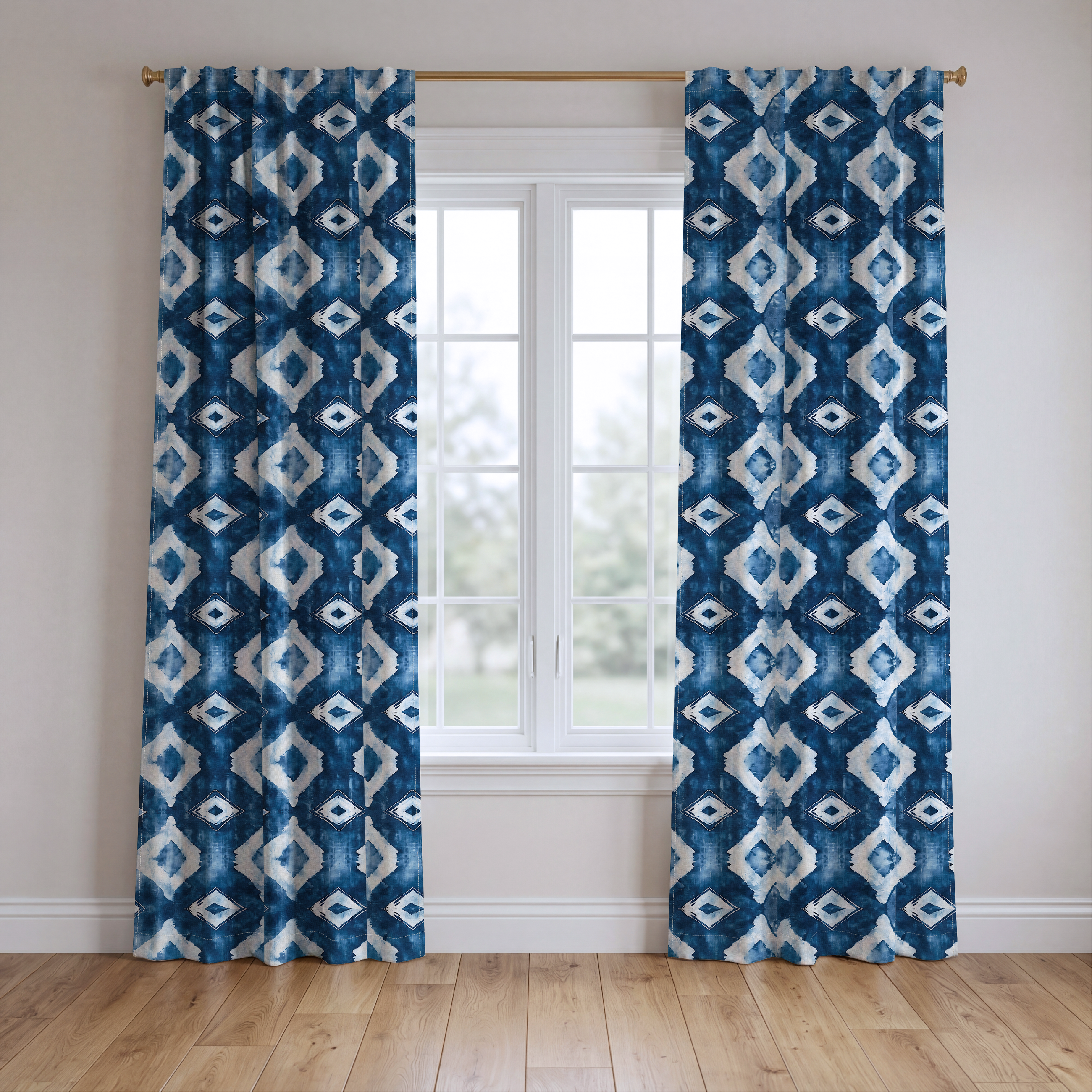 Brandy - Drapery — two panels