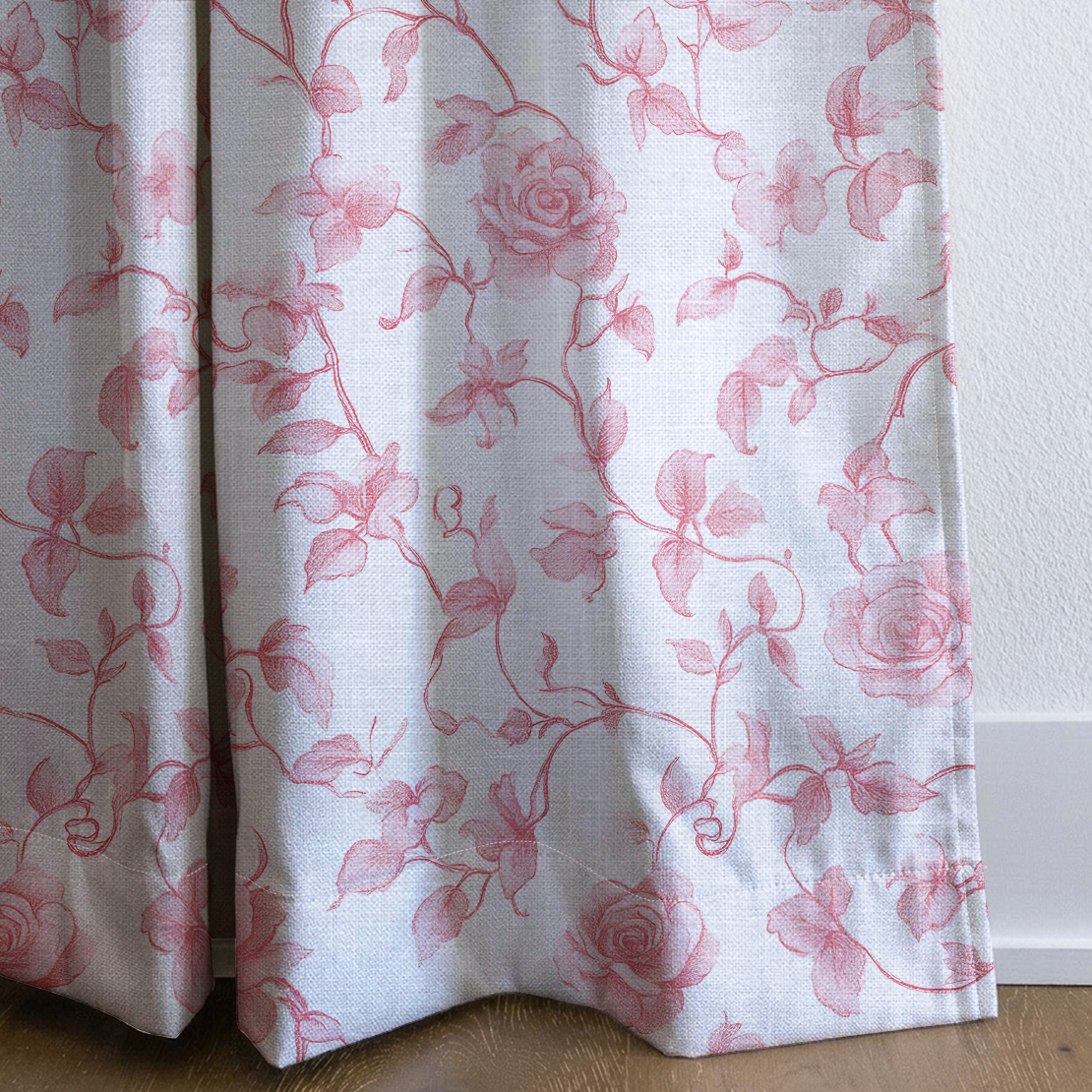 Lila Rose - Drapery — corner closeup