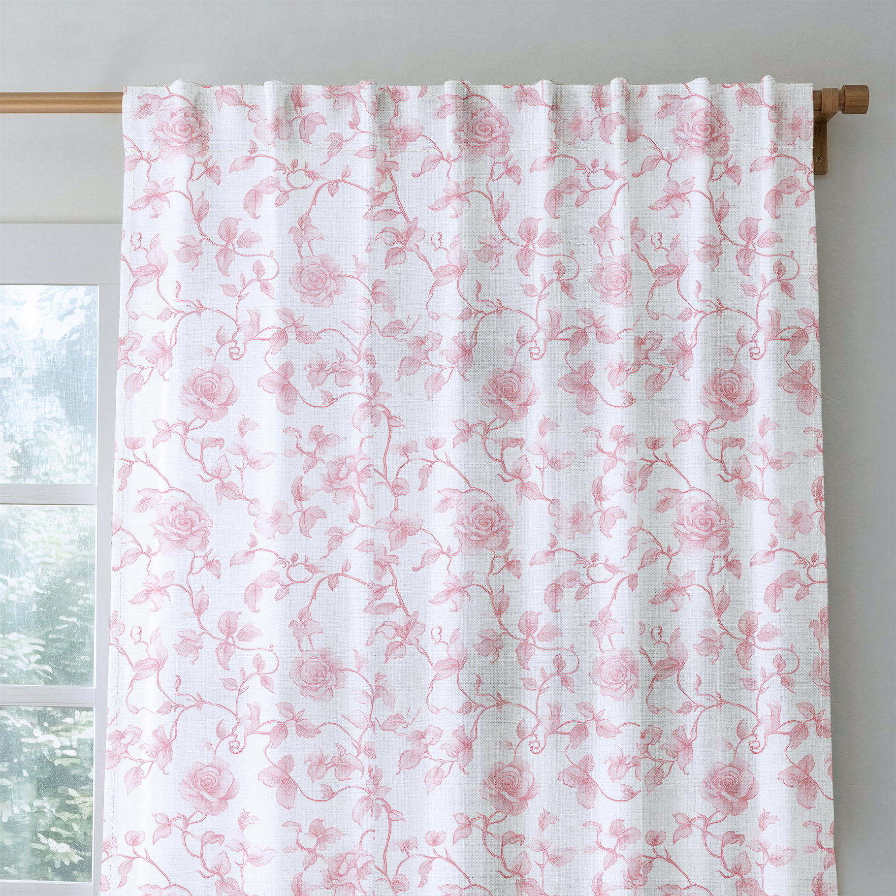 Lila Rose - Drapery — rod