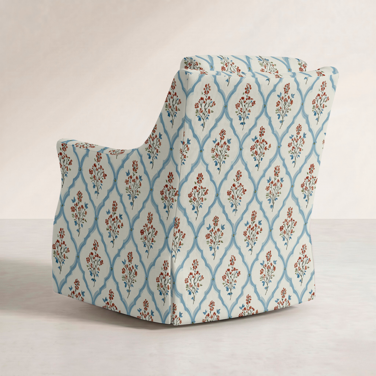 The Eleanor Chair in Chambray Tiles
