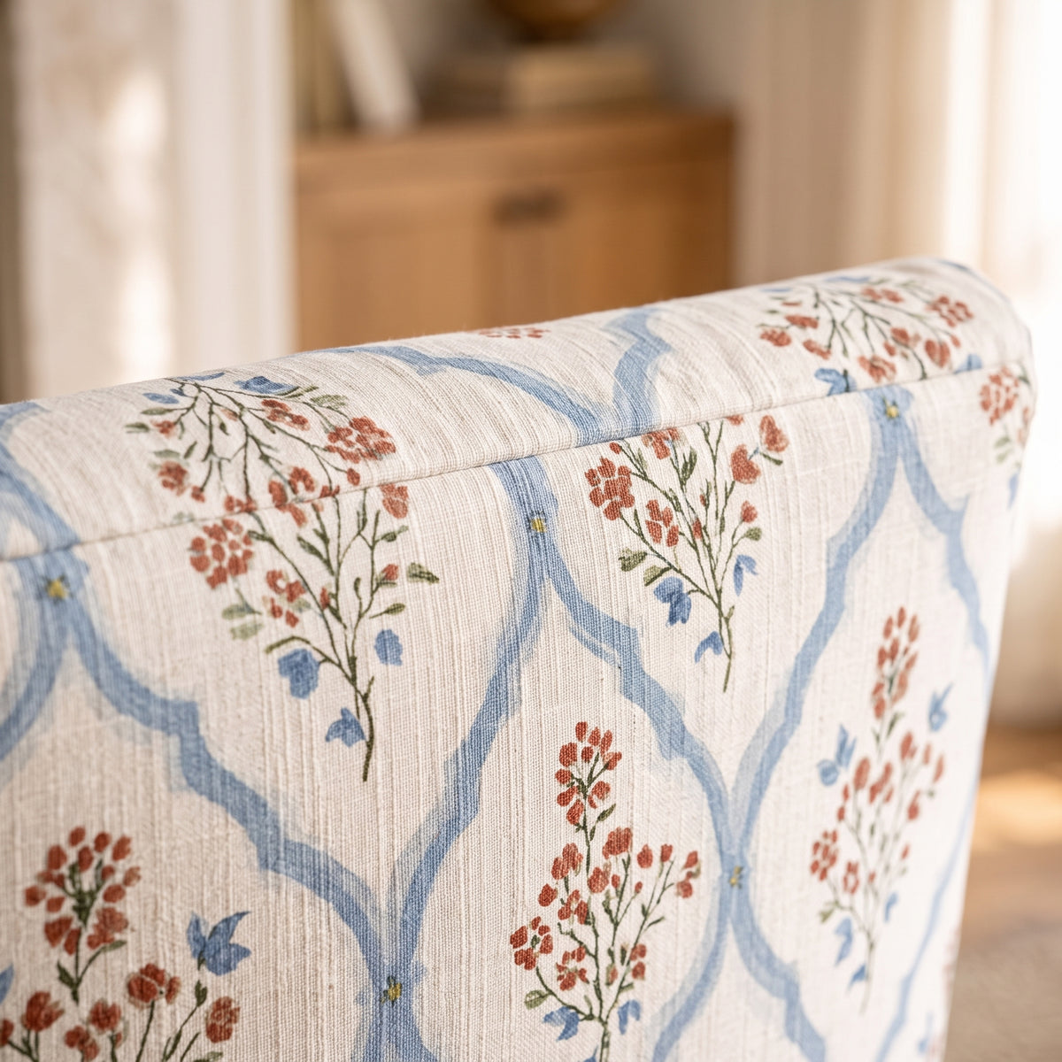 The Eleanor Chair in Chambray Tiles