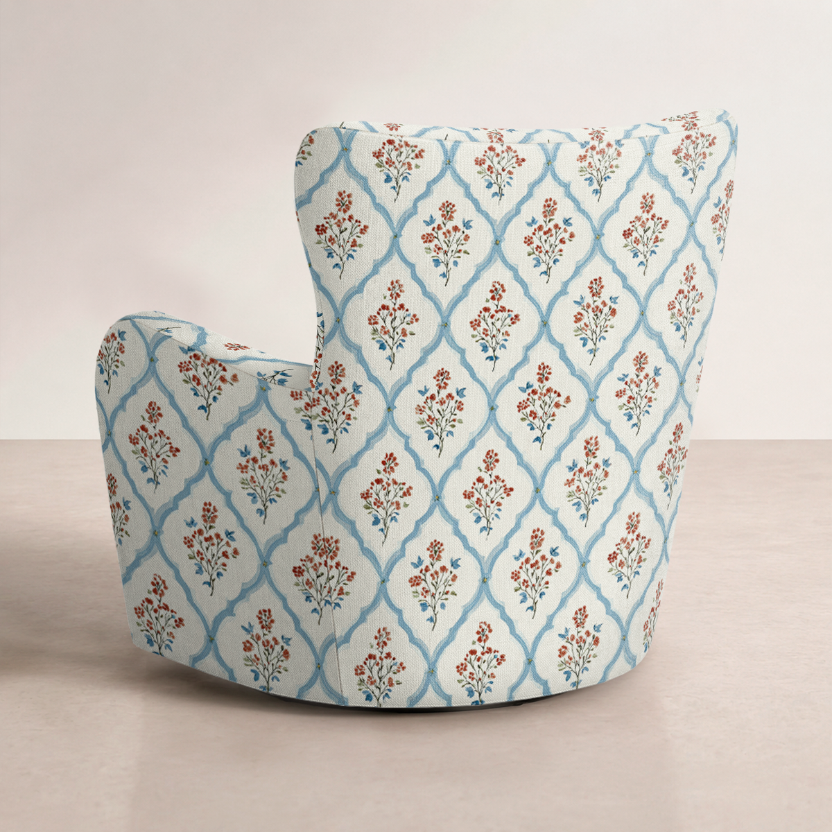 The Winston Chair in Chambray Tiles