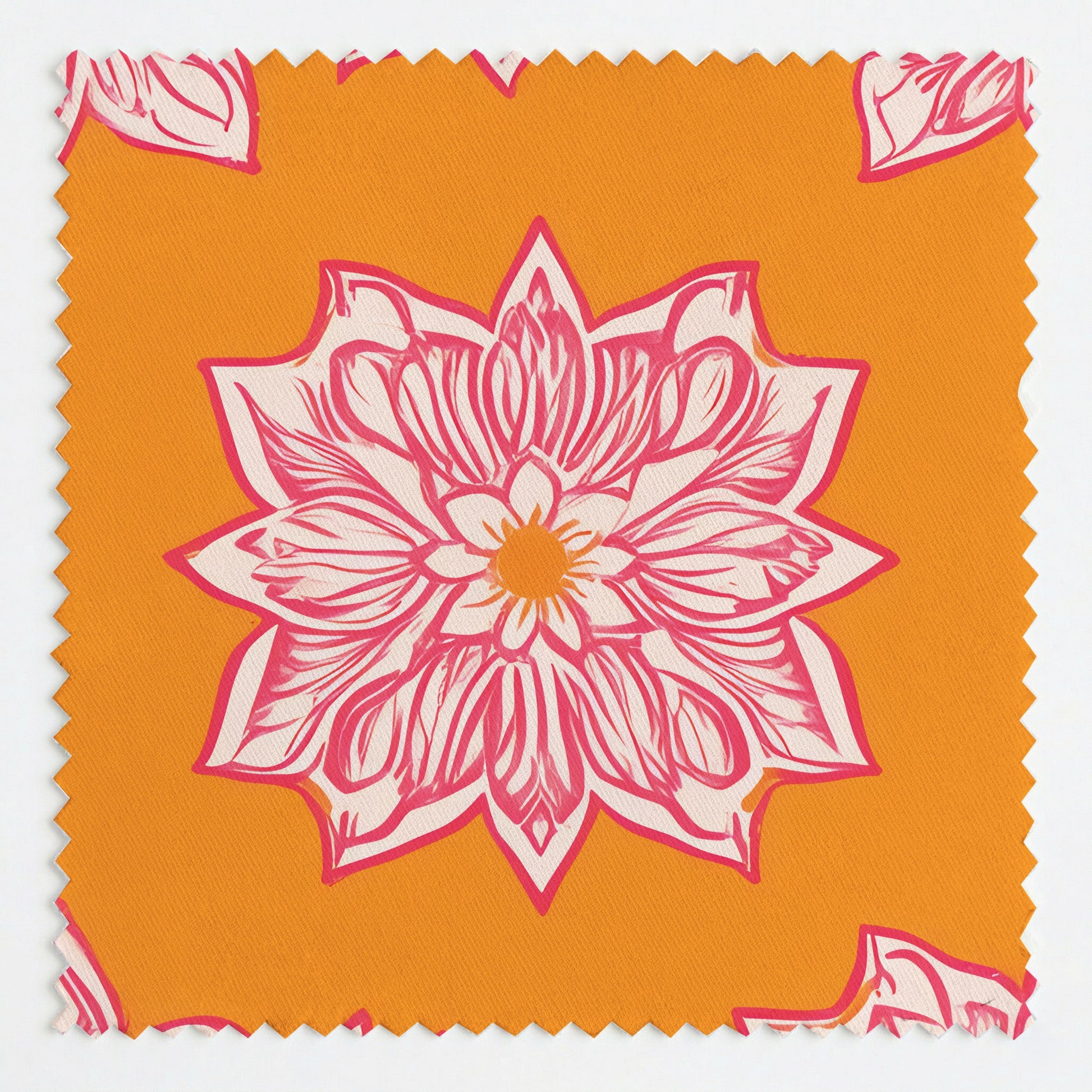 Orange Margarita Fabric by the Yard