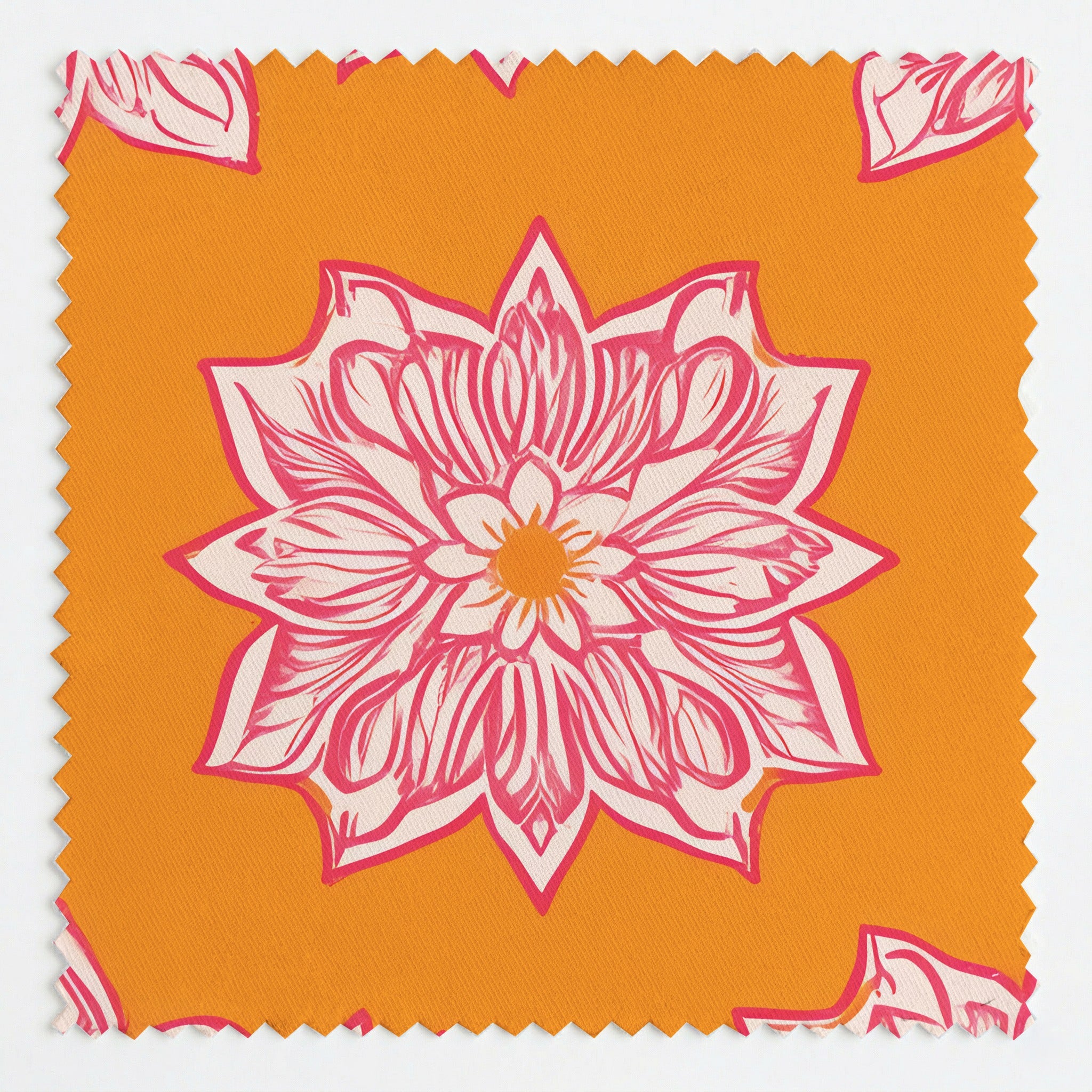 Orange Margarita Fabric by the Yard