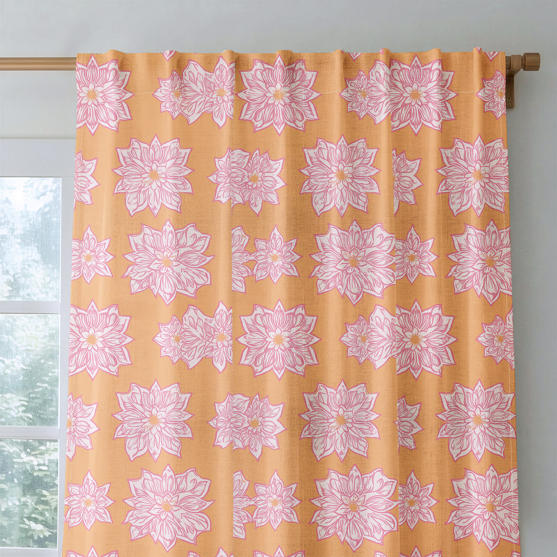 Orange Margarita - Drapery — rod