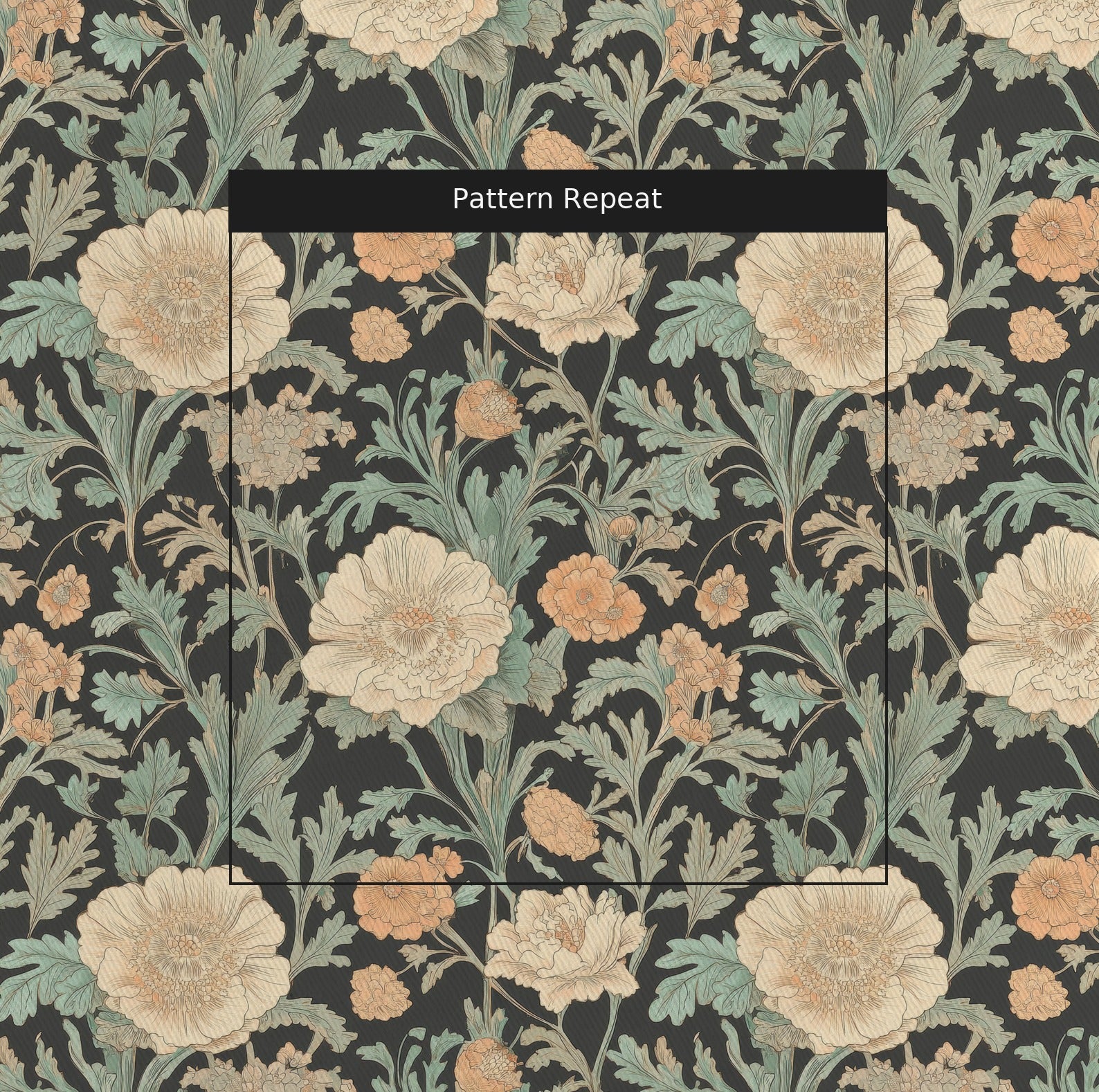Ginger & Grace Fabric by the Yard — pattern repeat