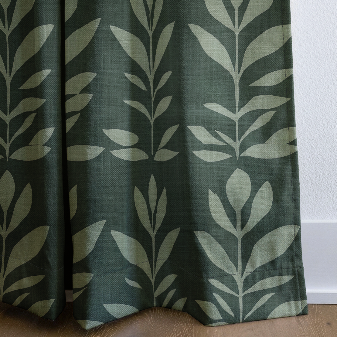 Nash - Drapery — corner closeup