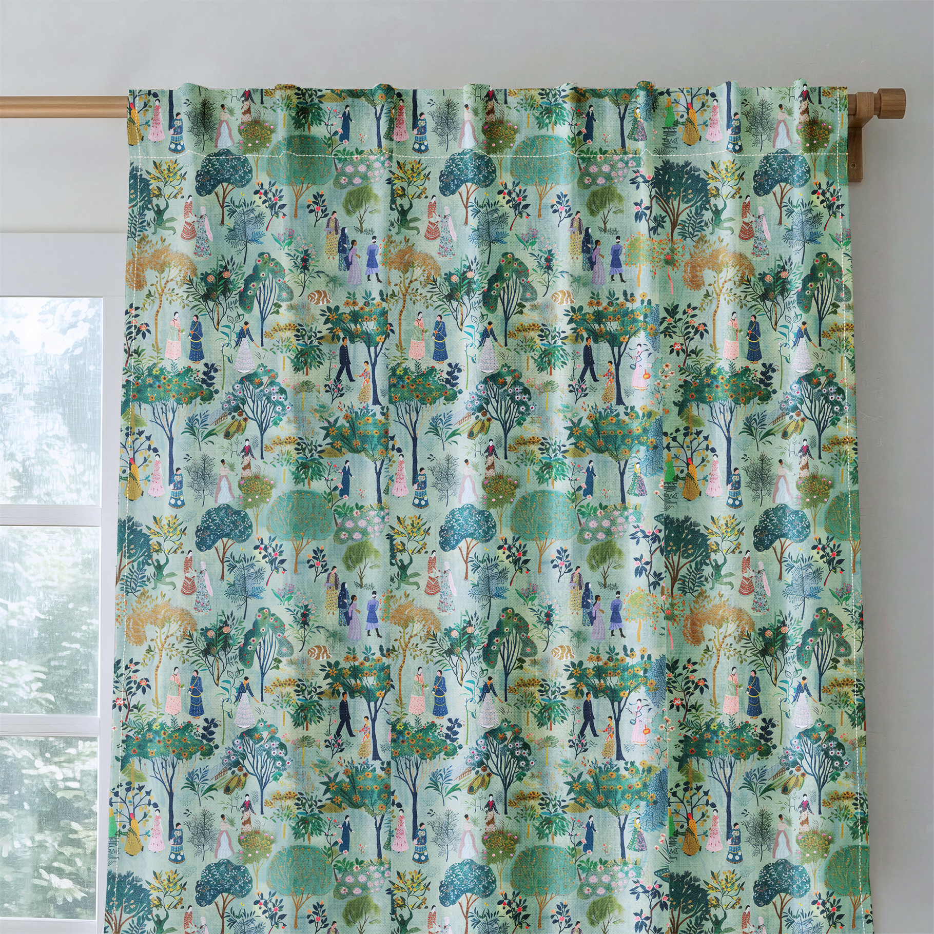 Paige's Pastoral - Drapery — rod