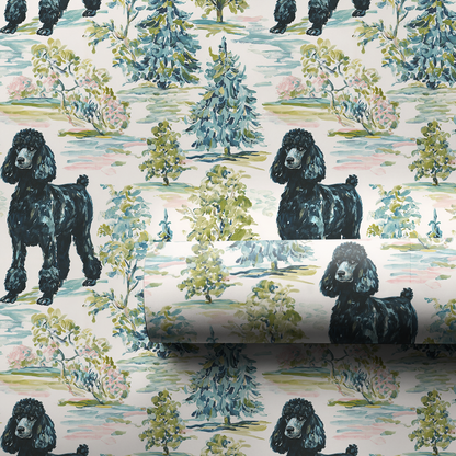 Woods Black - Wrapping Paper