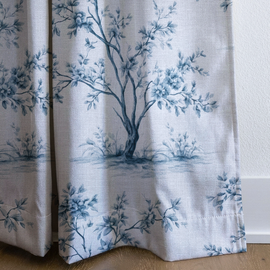 Waters Way - Drapery — corner closeup