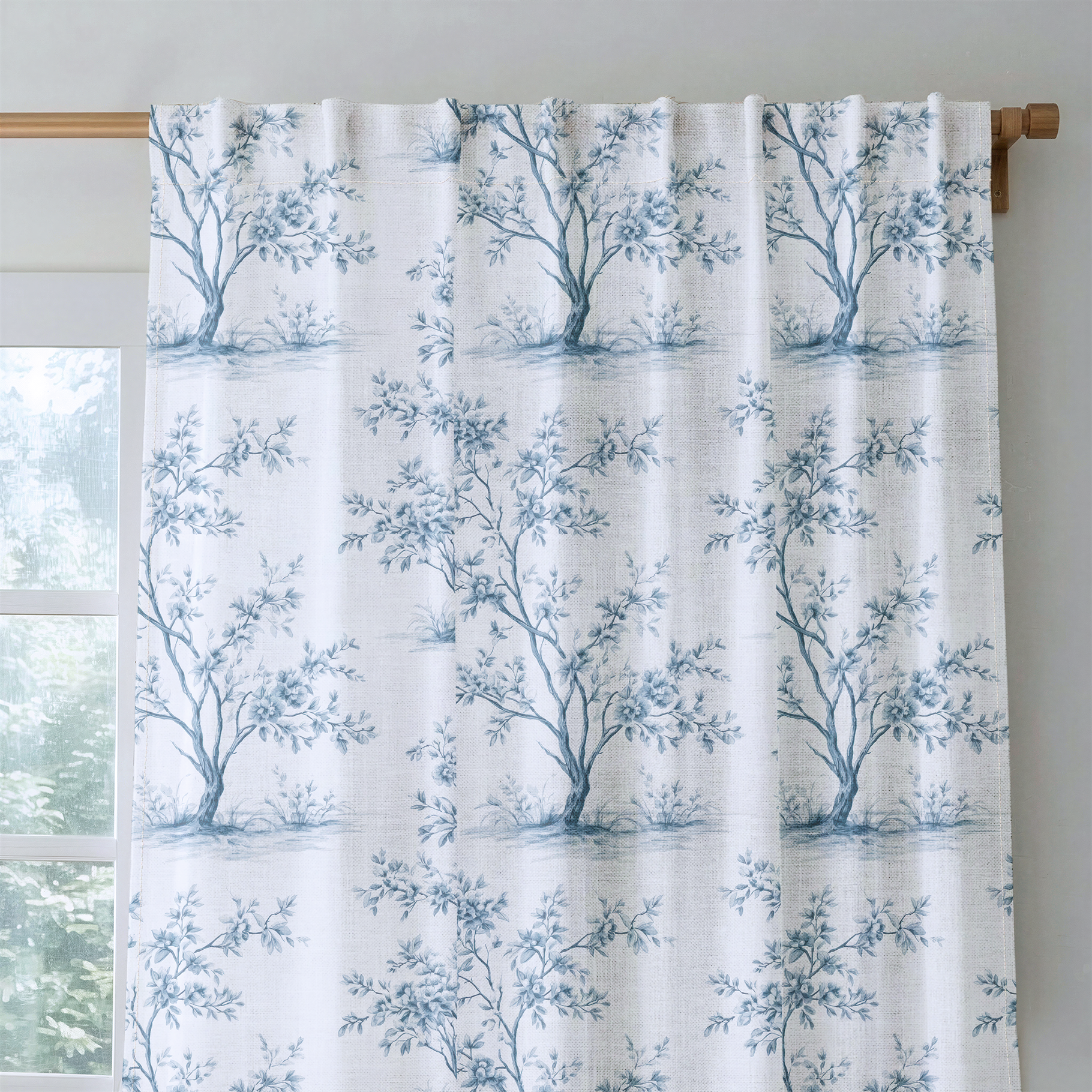 Waters Way - Drapery — rod