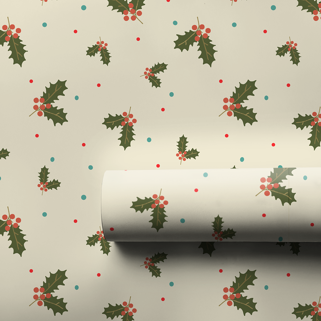 Merry Mistletoe - Wrapping Paper