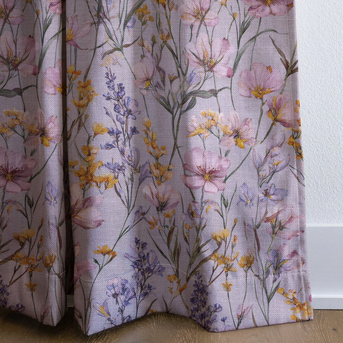 Wildflower Veil - Drapery — corner closeup