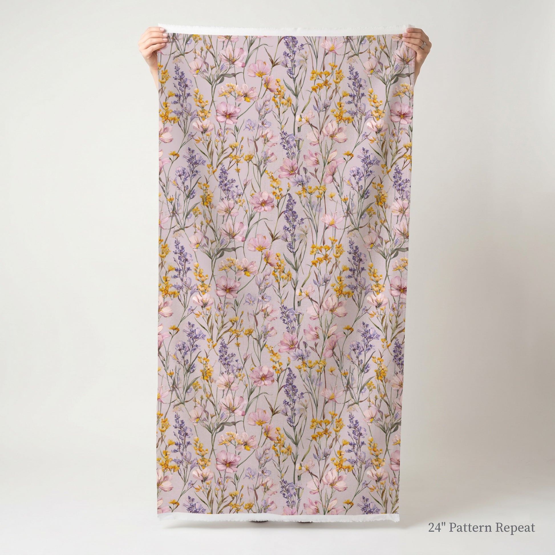Wildflower Veil Fabric by the Yard
