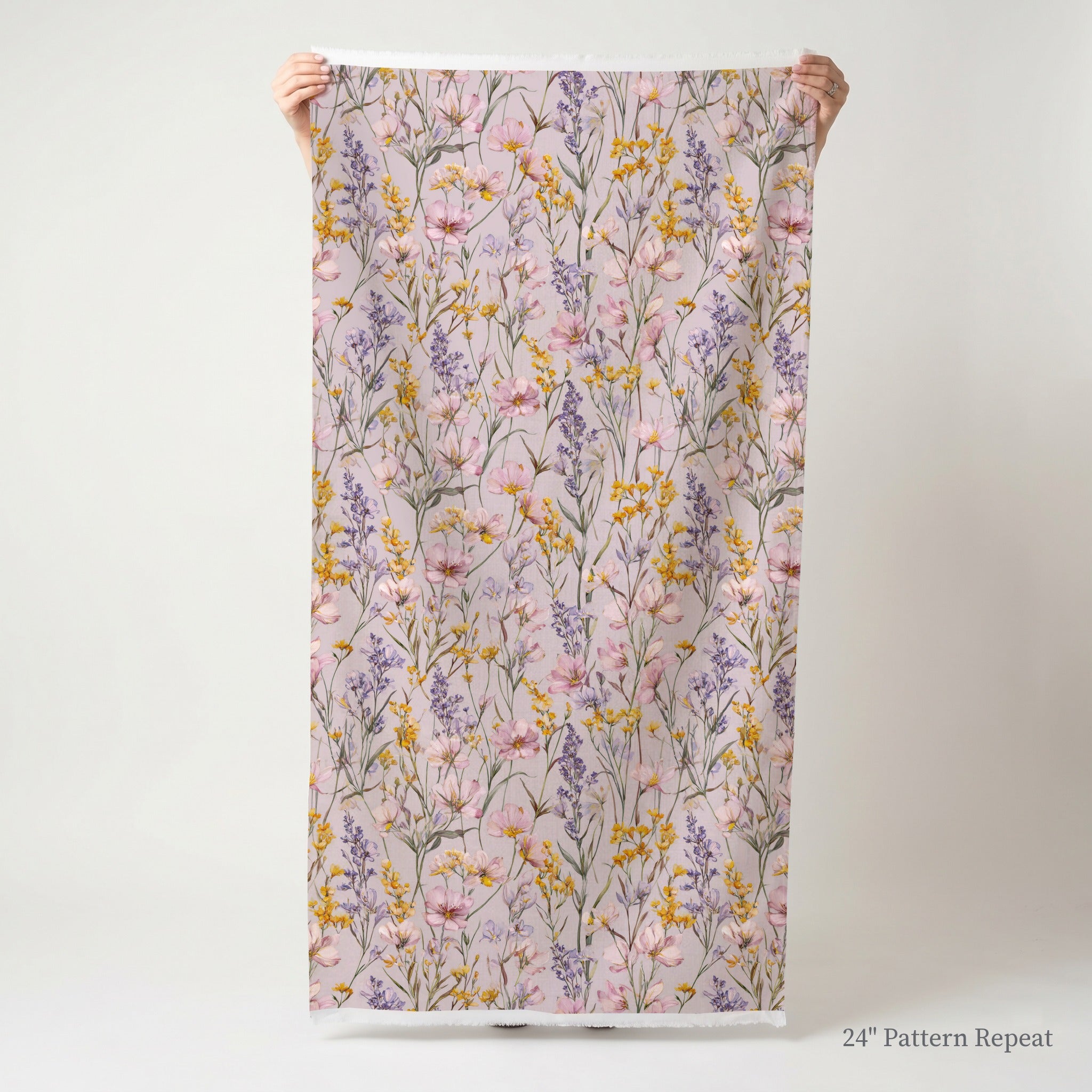 Wildflower Veil Fabric by the Yard