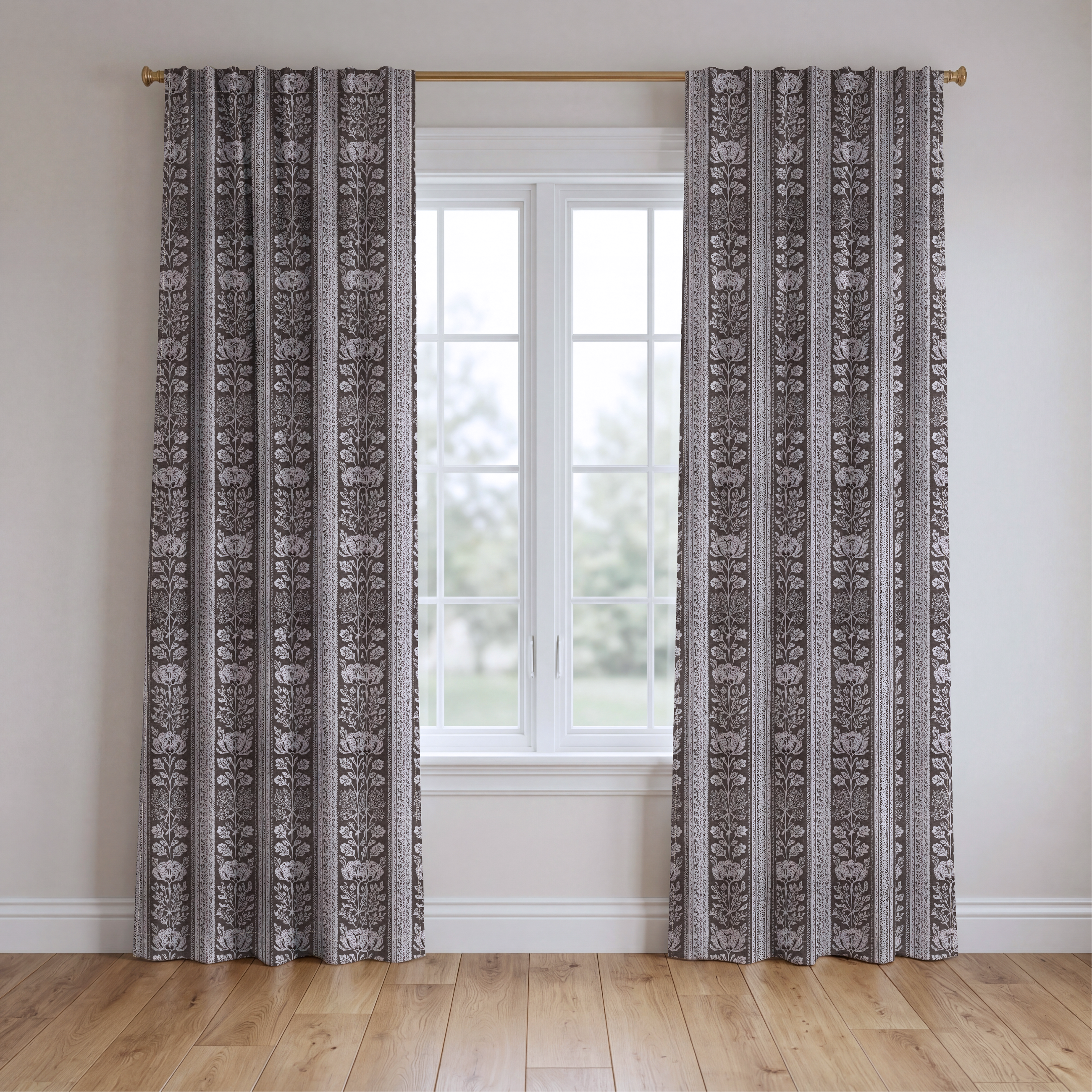 Amberleaf - Drapery — two panels