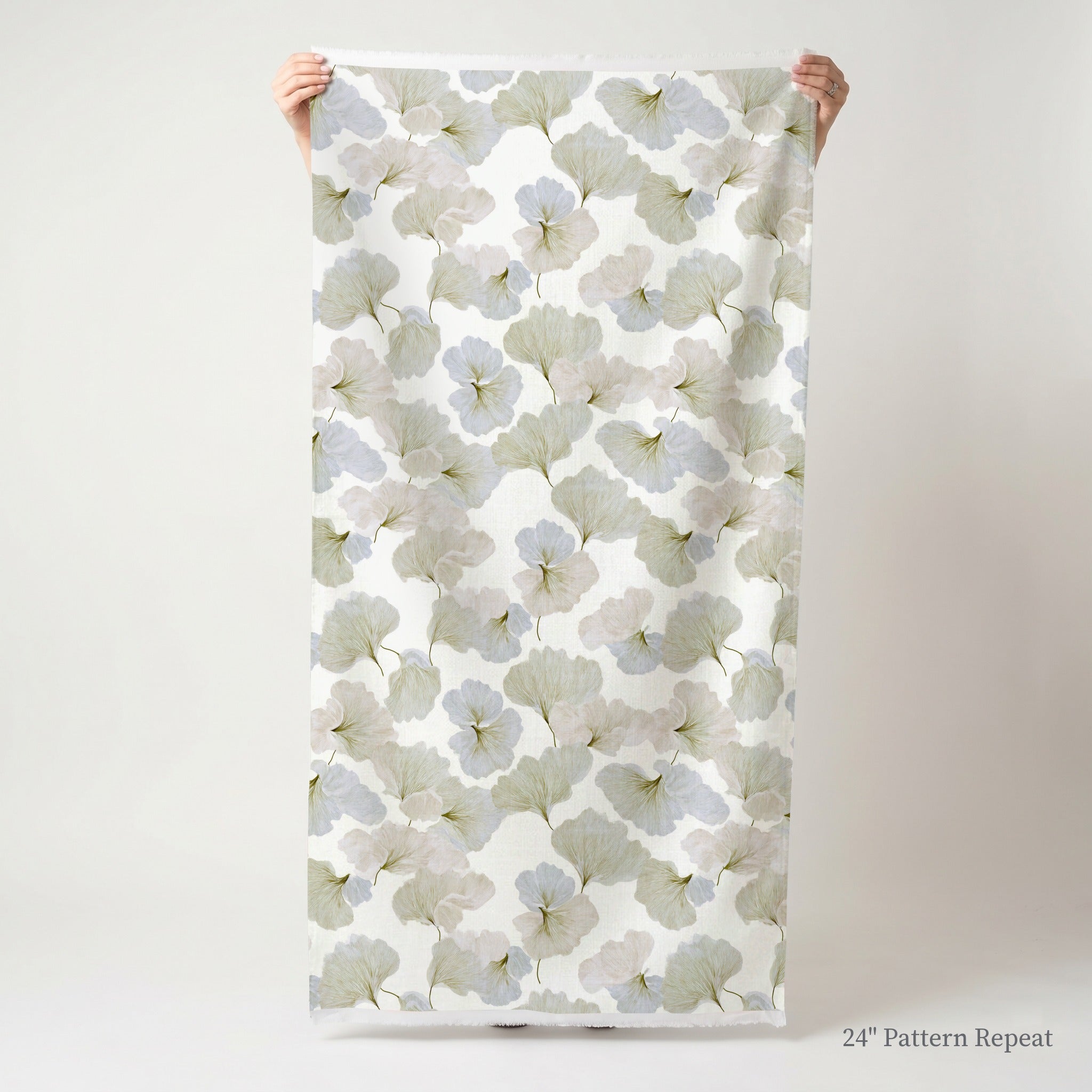 Ginkgo Veil Fabric by the Yard