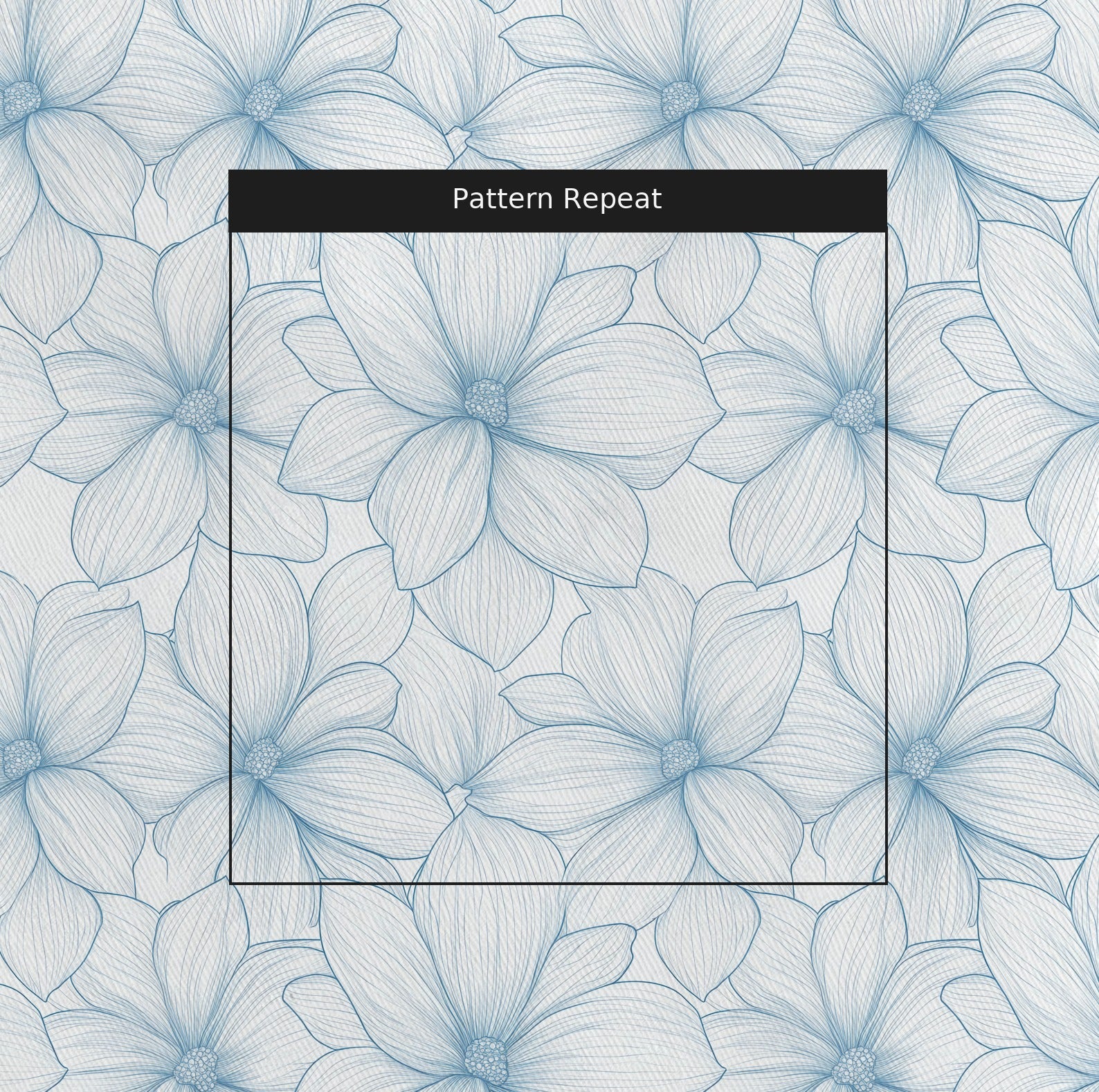 Nantucket Fabric by the Yard — pattern repeat