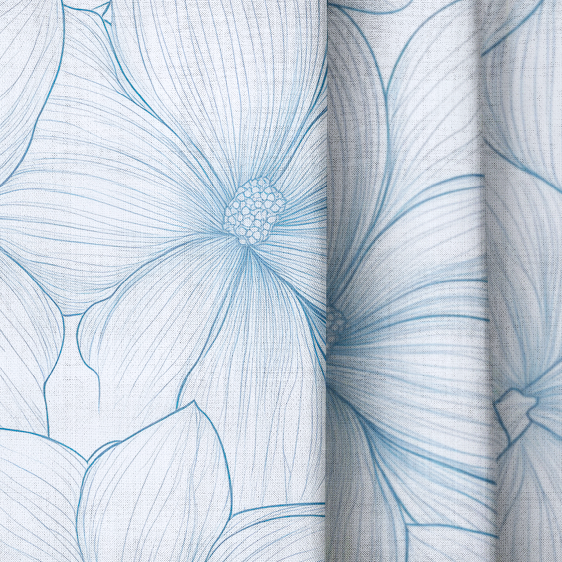 Nantucket - Drapery — close up