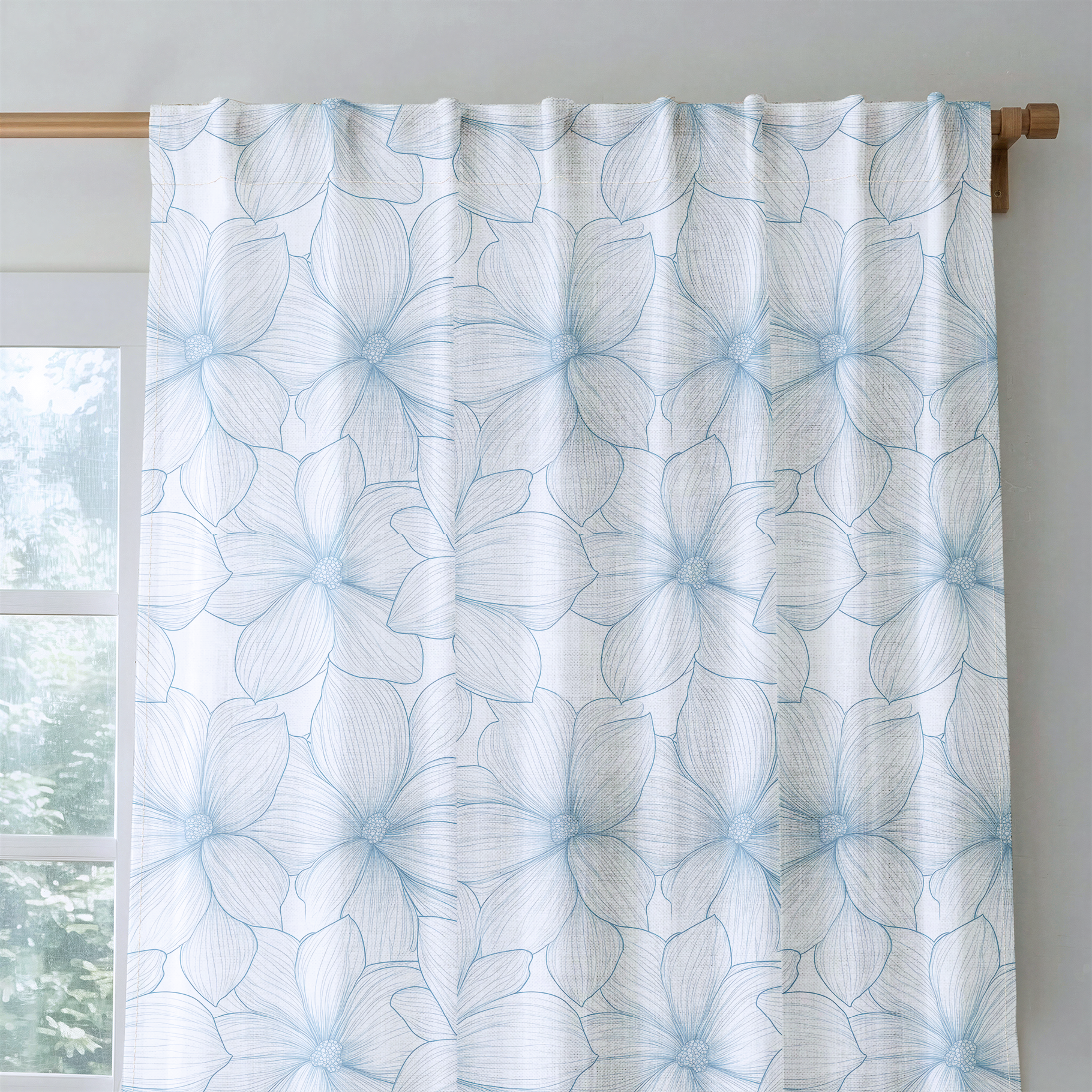 Nantucket - Drapery — rod