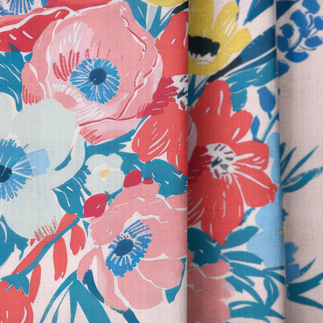 Ella's Eden - Drapery — close up