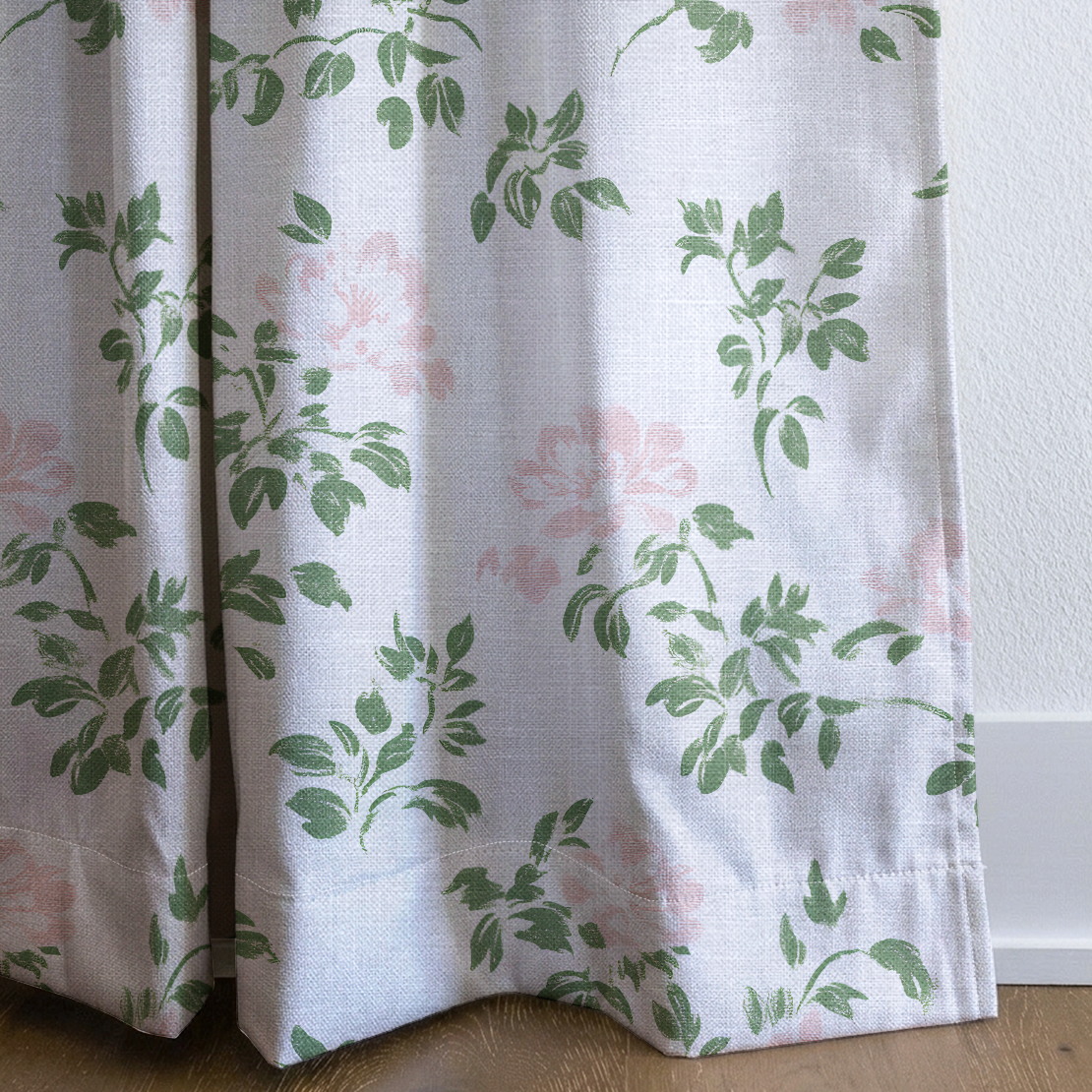 Sarah Jane - Drapery — corner closeup