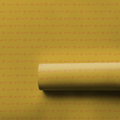 Alpha Chi Gold Script - Wrapping Paper
