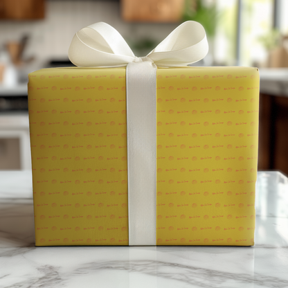 Alpha Chi Gold Script - Wrapping Paper