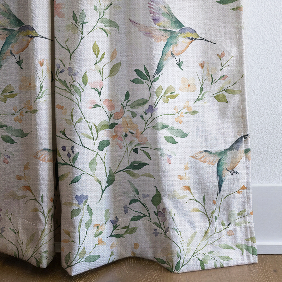 Bloom & Flutter - Drapery — corner closeup