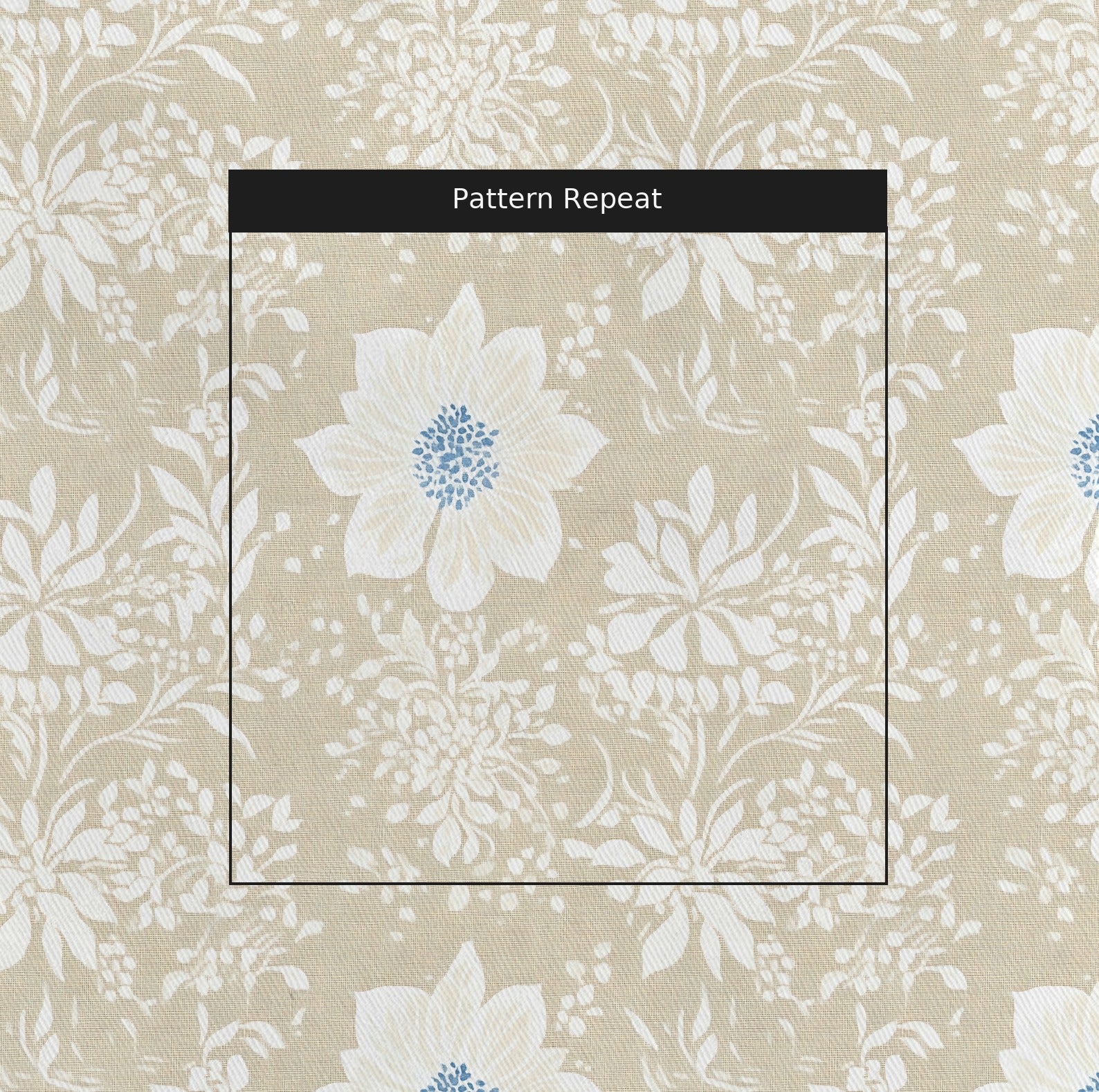 Jesse Fabric by the Yard — pattern repeat